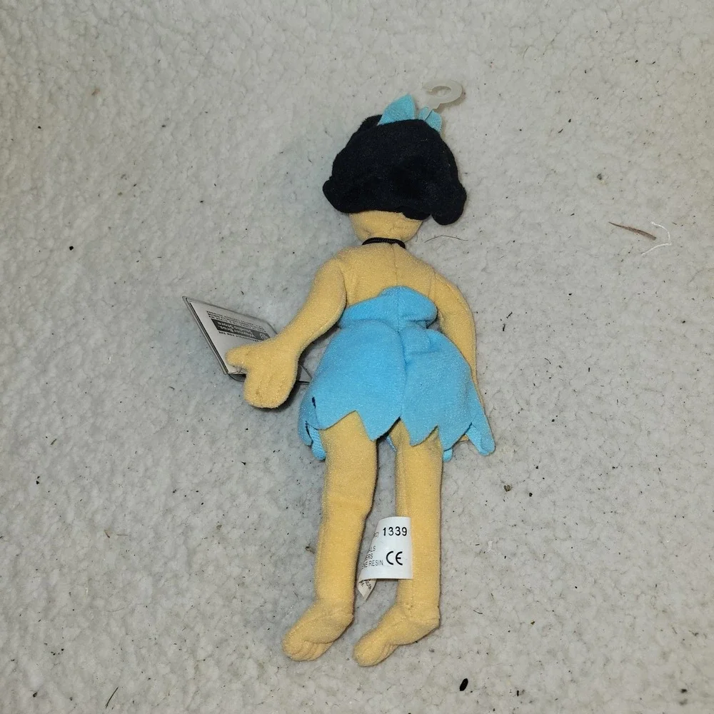 Vintage Wilma Flintstone‎ Bean Bag Plush Warner Bros Studio Store Hanna-Barbera
